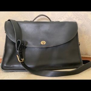Vintage Coach leather satchel / briefcase